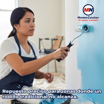 Repuesto Felpa Rodillo Pintura 3/8 11.43 CM Semi Liso