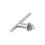 Llave para broquero Taladro Truper 1/2 pulg