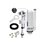 Juego Reparación WC Dual Completo PVC Siamp