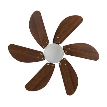 Ventilador Tramontana Cromo 30 Pulgadas Control Cadena