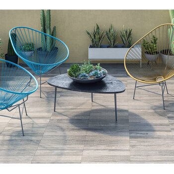 Piso Tipo Madera Arboleda Café Daltile 45x45 cm ZA11