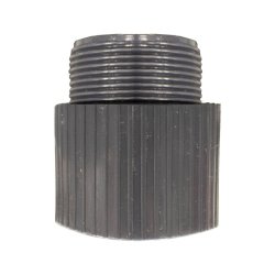 Conector PVC HID Rosca EXT 038 MM 1 1/2 CED 80