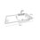 Fregadero K101 marca Eb Técnica 101 x 54 cm Acero Inoxidable