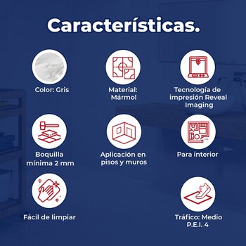 Piso Aurora blanco brillante Daltile 60x120 cm rectificado ZA62