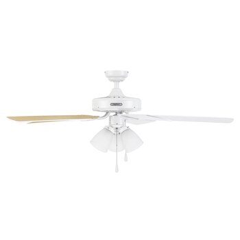 Ventilador de cielo CoolFan Architect Blanco 52 pulg
