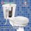 Válvula de Descarga Sanitario WC Dual Fluidmaster One Piece 3"