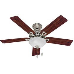 Ventilador de Cielo Hunter Stanford Níquel Cepillado 52 pulg