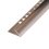 Uniperfil eurocanto 12 mm x 2.5 ml plata cepillado