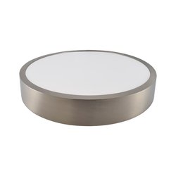 Luminario Led Sobreponer Estevez Luz Blanca 25 W Níquel