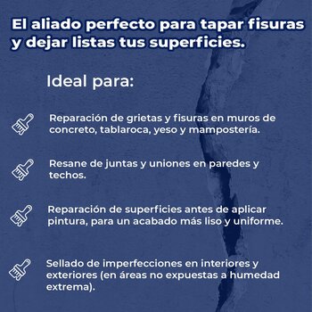 Cemento Plástico Acrílico Plasticril Protexa 19 Lt Blanco