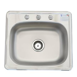 Fregadero C200 marca Eb Técnica 57 x 51 cm 1 tina