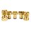Conector Juego Sistema Click Laton