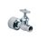 Llave Paso Mingitorio Cromo Urrea