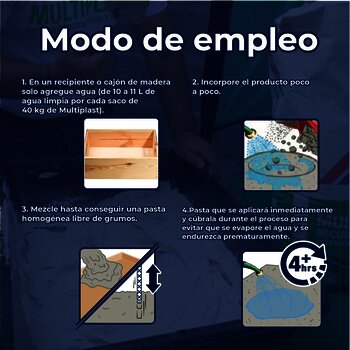 Cemento Blanco Multiplast Cemex 25 KG