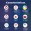 Luminario led empotrado smart 3 pulgadas 3 W con wifi