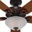 Ventilador de Cielo Hunter Astoria Bronce 52 pulg