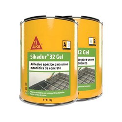 Adhesivo Puente Adherencia Sikadur 32 GEL 5 KG A+B