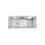 Fregadero Kele 94 x 45 cm 2 Tinas Acero Inoxidabe KHD3717A