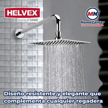 Brazo y Chapetón Angular Para Regadera Helvex TR-035