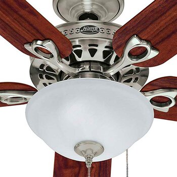 Ventilador de Cielo Hunter Stanford Níquel Cepillado 52 pulg