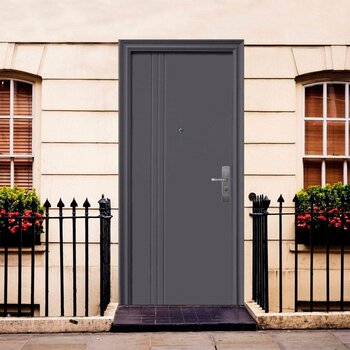 Puerta de Seguridad 95 x 2.13 mts 10 Bloqueos Izquierda