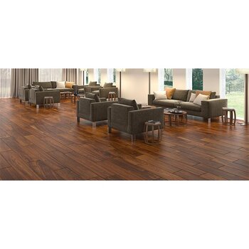 Piso African Walnut Natural Daltile 20 x 90 cm