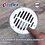 Coladera Universal Redonda Con Rejilla Acero Inoxidable Coflex