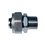Adaptador Durman Gas Macho 1/2 x 3/8 pulg