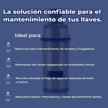 Valvex V Derecho Grande SH1012 Helvex