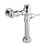 Fluxómetro de Manija para Taza 6 L Spud de 38 mm Helvex 110-38