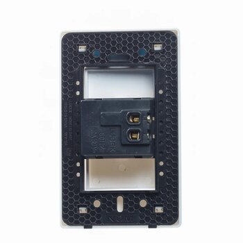 Placa 1 Apagador Lucek Blanco BA013B