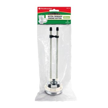 Botón Cromado de Descarga Dual Para WC 48 mm Fluidmaster