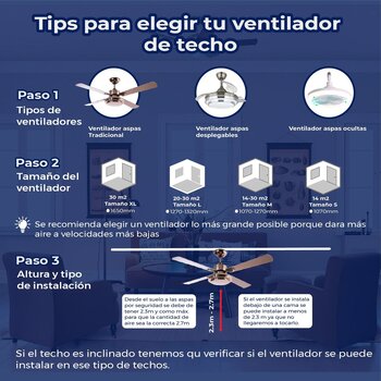 Ventilador Solaris 52 pulgadas Níquel Hunter