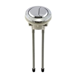 Botón Premium Cromado de Descarga Dual Para WC 58mm Fluidmaster
