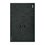 Apagador Placa 1 Sencillo 1 Contacto Lucek Flat Negro