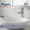 Llave Monomando Para Lavabo 4" Alto Sin Desagüe Rugo 23MTL