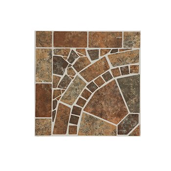 Piso Cerámico Geométrico Rioja Multicolor Daltile 45x45 cm GRJ1