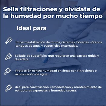 Impermeabilizante hidrofugante para Concreto Hidrolock 25 KG