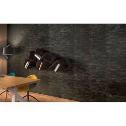 Muro Stonefort Black Daltile 34 x 45 cm