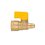Llave Gas Control Recta 1/2 x 3/8 pulg Flare