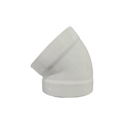 Codo PVC Para Tubería Sanitaria 8 45 Grados 200 mm
