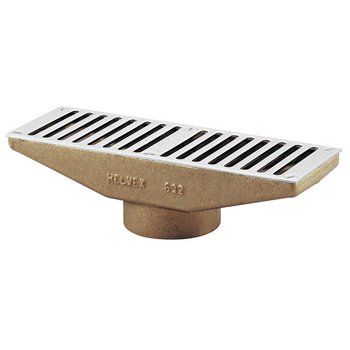Rebosadero Horizontal Helvex con Rejilla Removible 632-H