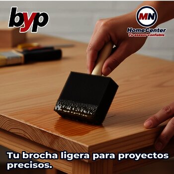 Brocha de Espuma Poliuretano Mayor Precisión 4" Pulgadas