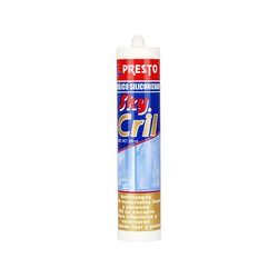 Sellador Acrílico Siliconizado Negro Skycril Presto 300 ML
