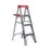 Escalera Tijera Aluminio Cuprum 3 Peldaños