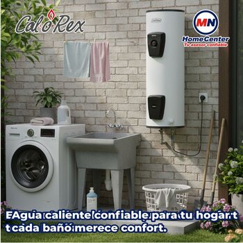 Calentador Eléctrico Deposito Calorex Vattium 76 L 2 servicios