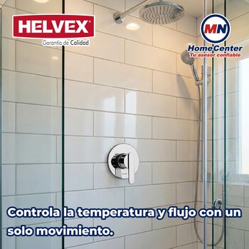 Llave Mezcladora para Regadera y/o Tina Explora Helvex E-59