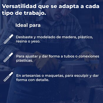 Lima Escofina Bastarda Truper Media Caña 8 pulg