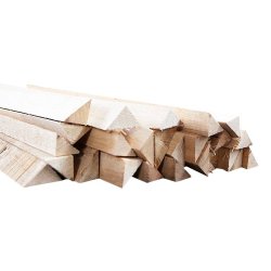 Tuino Madera Pino 2 pulg x 2.44 ml Triangular