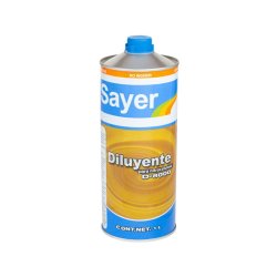 Diluyente Nitrolaca Sayer Lack Americano 1 Lt Diluyente Nitrolaca Sayer Lack Americano 1 Lt